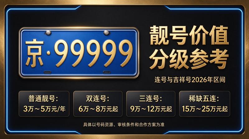 北京京牌照闲置出租展示